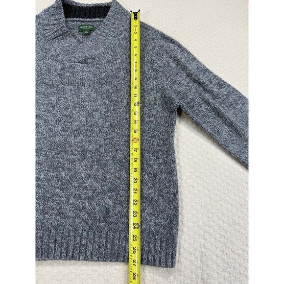 David Taylor Shawl Neck Sweater Long Sleeve Golf Pullover | Gray | Men's‎ Large - Picture 14 of 14